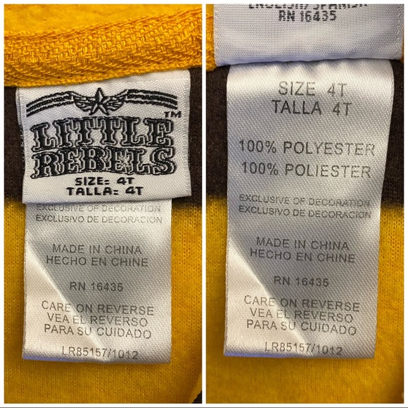 Little Rebels Tiger Outfit with Hat - Picture 9 of 12